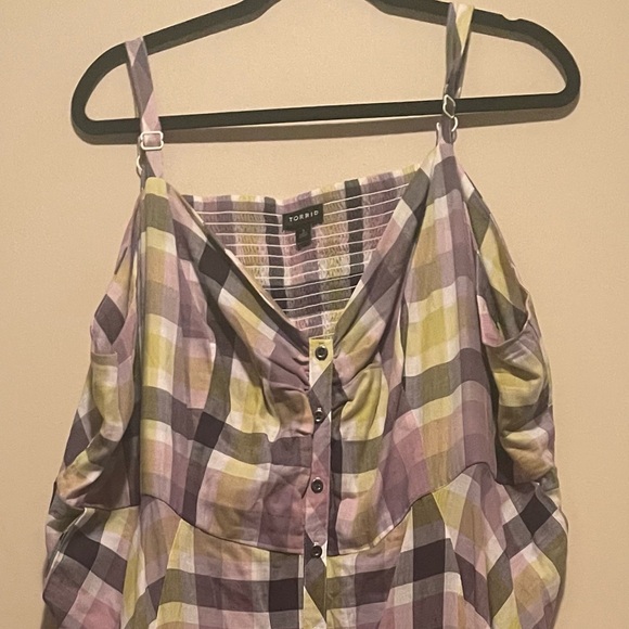 Torrid Multicolor Textured Fabric Dress - Picture 4 of 7